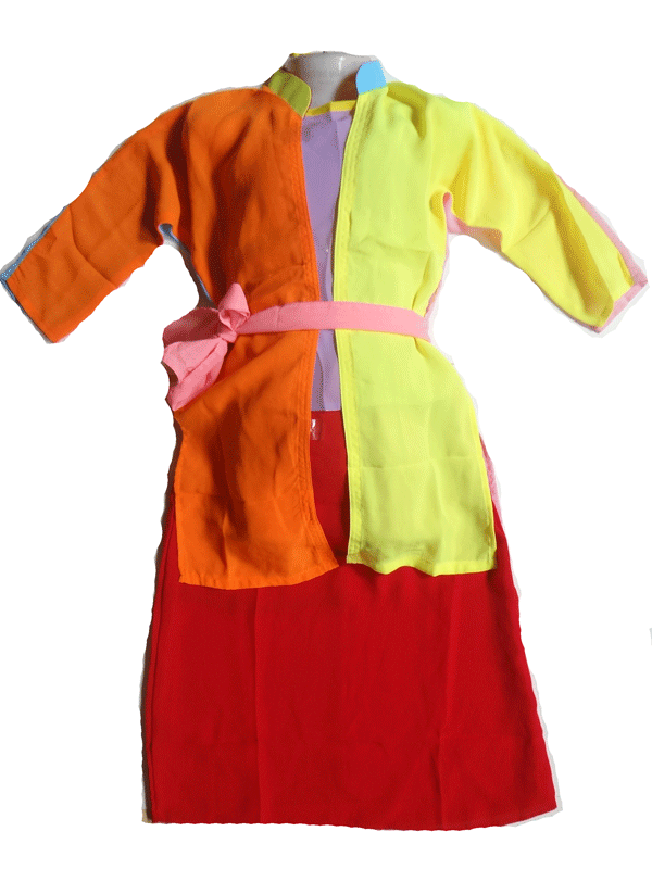 Áo dài tứ thân trẻ em Áo dài tứ thân trẻ em