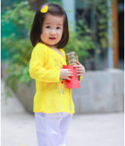 áo dài truyền thống cho bé dễ thương áo dài truyền thống cho bé dễ thương
